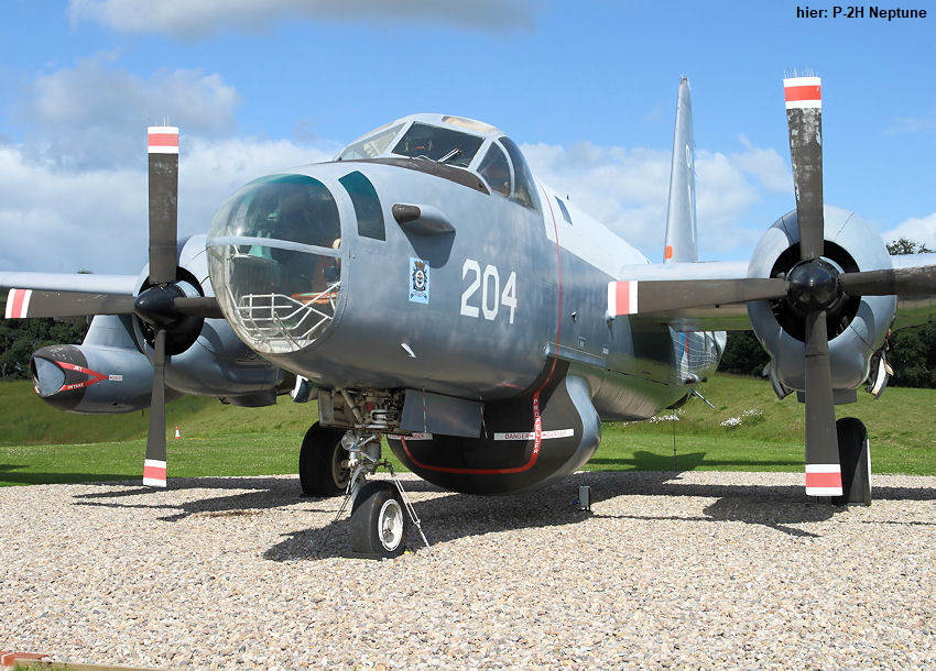 Lockheed P-2H Neptune: Marineaufklärer mit 2 Sternmotore und 2 Strahltriebwerke