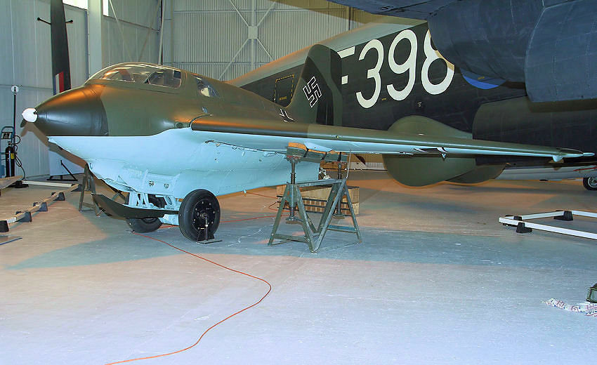 Messerschmitt Me 163 B Komet: Der erste Raketenjäger der Welt von 1942 (Deutschland)