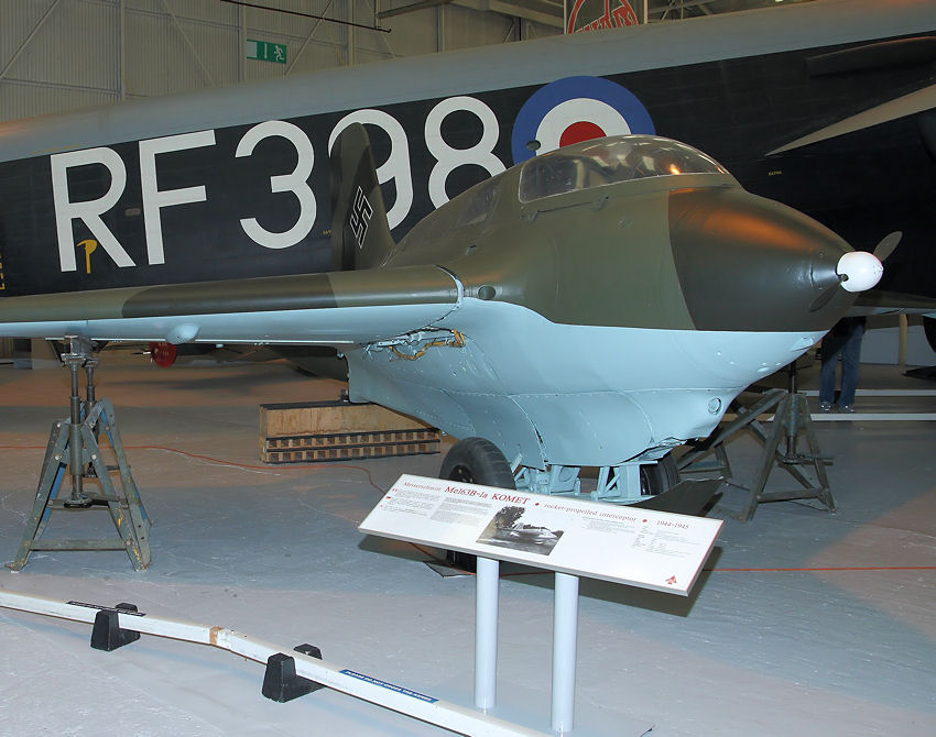 Messerschmitt Me 163 B-1a Komet: Der erste Raketenjäger der Welt von 1942 (Deutschland)