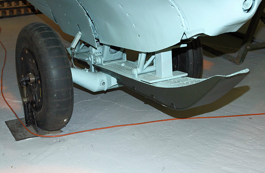 Messerschmitt Me 163 Komet: abwerfbares Fahrwerk