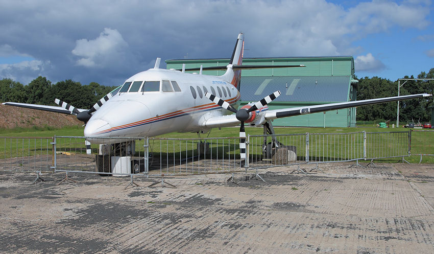 Scottish Aviation Jetstream: Das Flugzeug wurde ursprünglich von Handley Page entwickelt