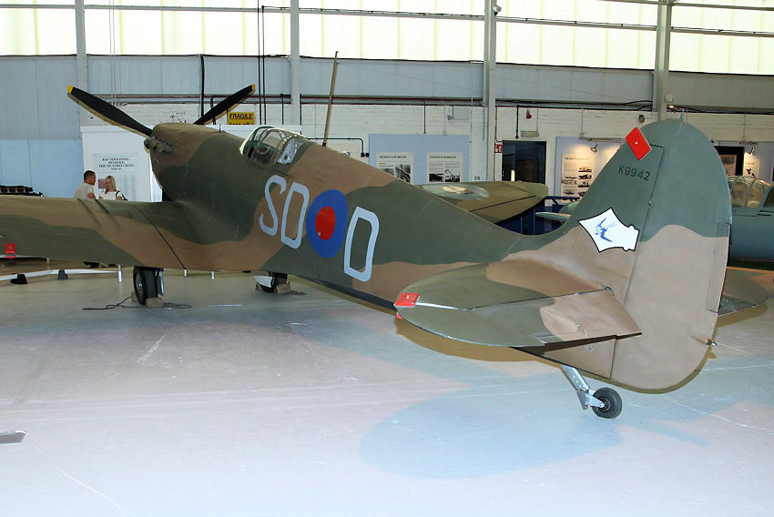 Supermarine Spitfire Mk.I: berühmtestes britische Jagdflugzeug der 1. Generation