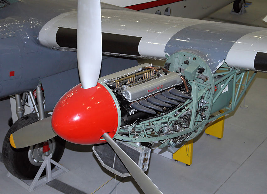 Avro York - Motor