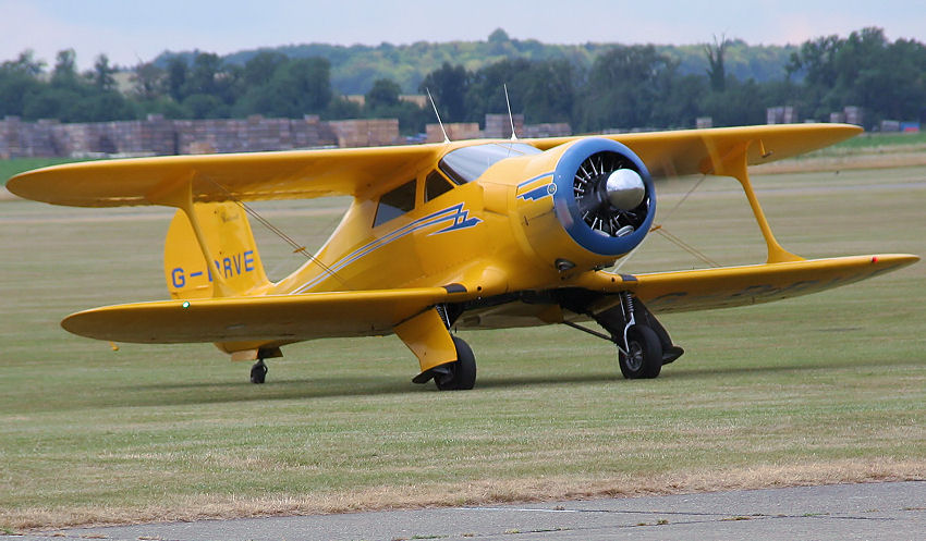Beech D 17 Staggerwing: Das Flugzeug war schneller als alle ihre Konkurrenten aus der Vorkriegszeit
