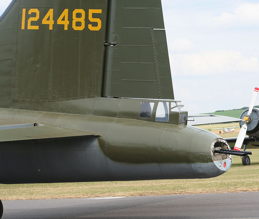 Boeing B-17 - Heckansicht