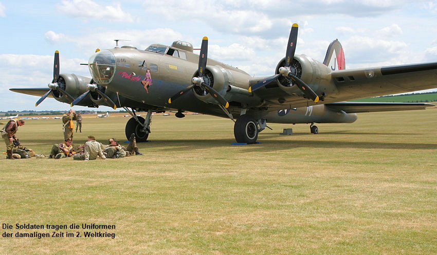 Boeing B-17 Flying Fortress: Das Flugzeug war im 2. Weltkrieg der bekannteste Bomber der USA