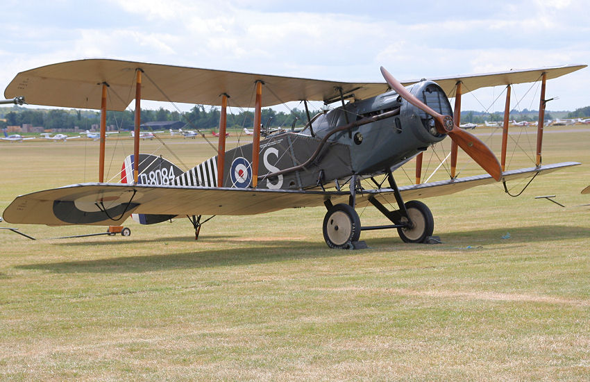 Bristol F.2B Fighters: 2-sitziges Doppeldecker-Jagdflugzeug der Royal Air Force (RAF) von 1916