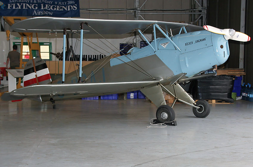 Bücker Bü 131 Jungmann: legendärer deutscher Dopeldecker von 1937