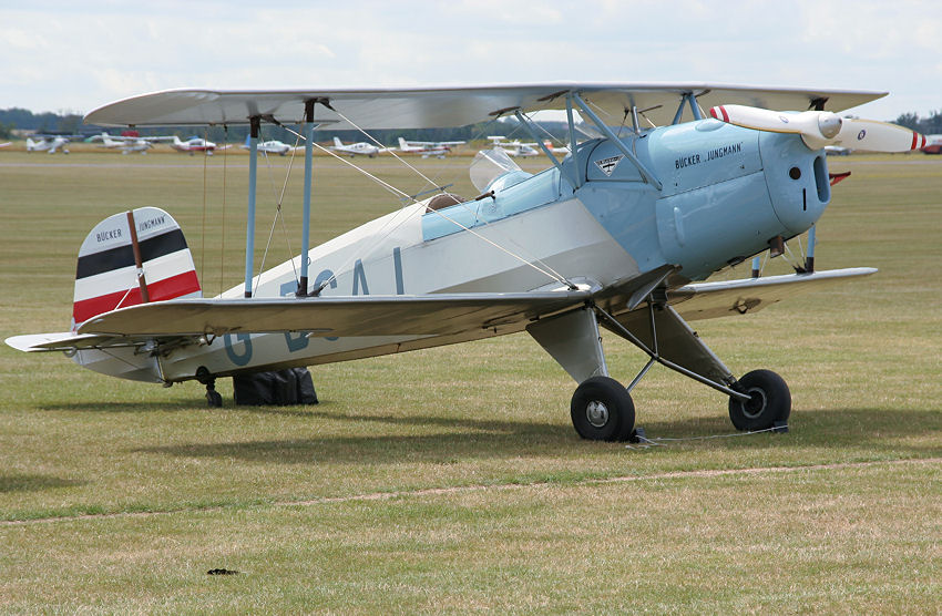 Bücker Bü 131 Jungmann: legendärer deutscher Dopeldecker von 1937