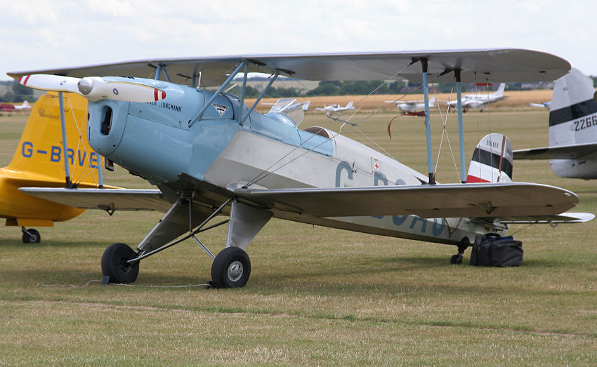 Bücker Bü 131 Jungmann: legendärer deutscher Dopeldecker von 1937