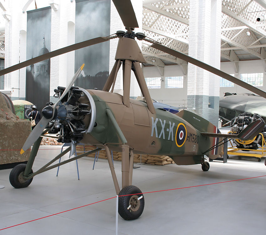Cierva C30A autogiro: diente im Zweiten Weltkrieg zur Überwachung von Radareinstellungen
