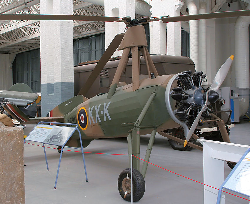 Cierva C30A autogiro: diente im Zweiten Weltkrieg zur Überwachung von Radareinstellungen