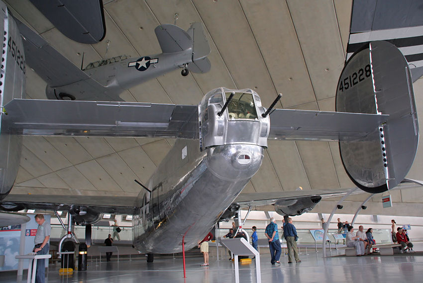Consolidated B-24 - Heckansicht