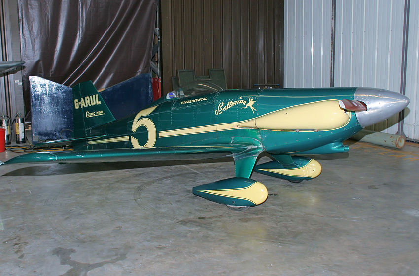 Cosmic Wind Ballerina: Das Flugzeug wurde 1946 von Lockheed Testpiloten und Ing. aus Aluminium gebaut