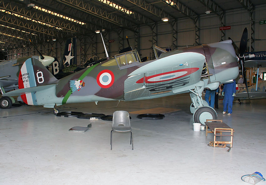 Curtiss P-36 Hawk: amerikanisches Jagdflugzeug der 1930er Jahre