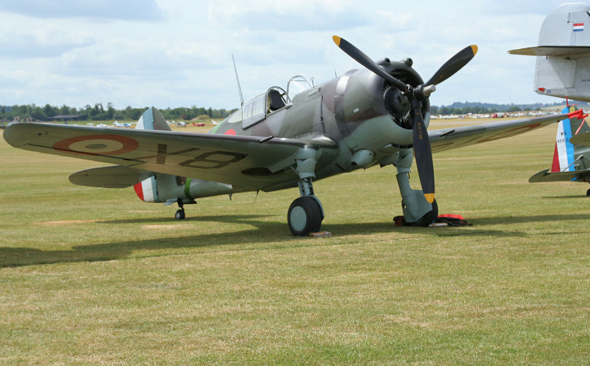 Curtiss P-36 Hawk (auch: Hawk 75): amerikanisches Jagdflugzeug der 1930er Jahre