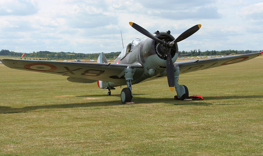 Curtiss P-36 Hawk (auch: Hawk 75): Jagdflugzeug der 1930er Jahre