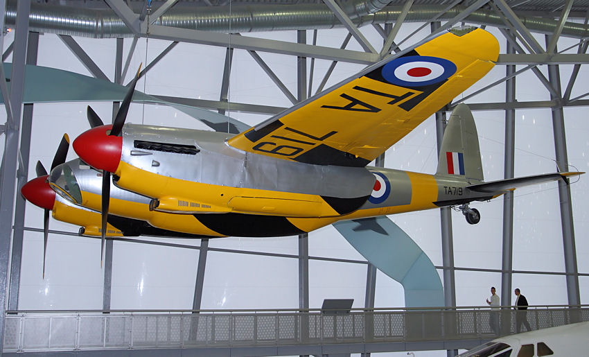 De Havilland Mosquito TT35 (TT Mk 35): Zielschlepp-Variante der D.H. 98 Mosquito