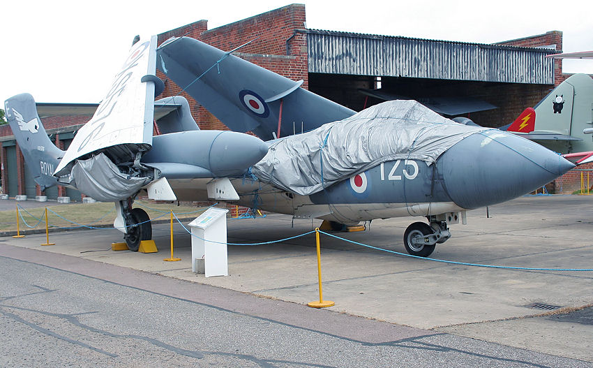 De Havilland D.H. 110: 2-strahliger Allwetter-Marinejäger in den 1950er + 1960er Jahren