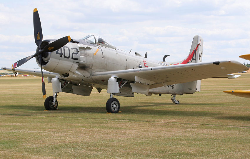 Douglas “Skyraider” AD-4N: Das letztes schwere Kampfflugzeug mit Kolbentriebwerk