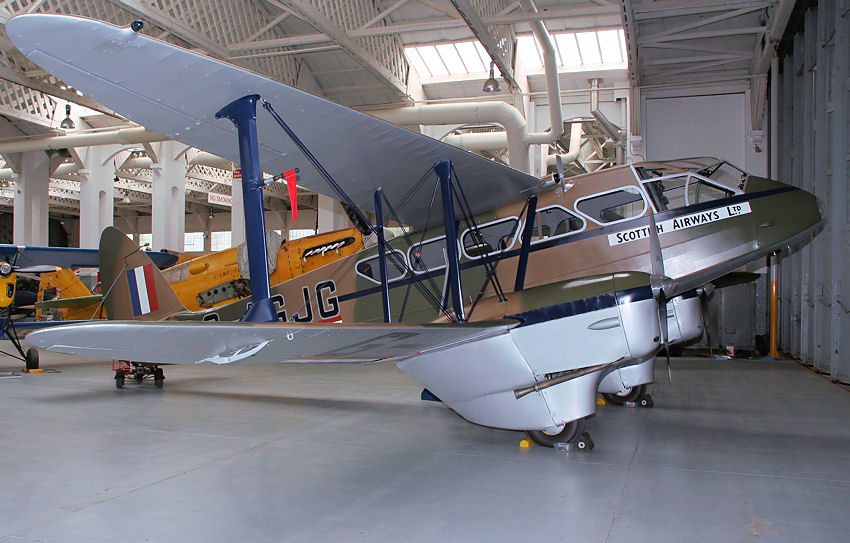 De Havilland D.H. 89 Dragon Rapide: erfolgreiches Passagierflugzeug der 1930er Jahre
