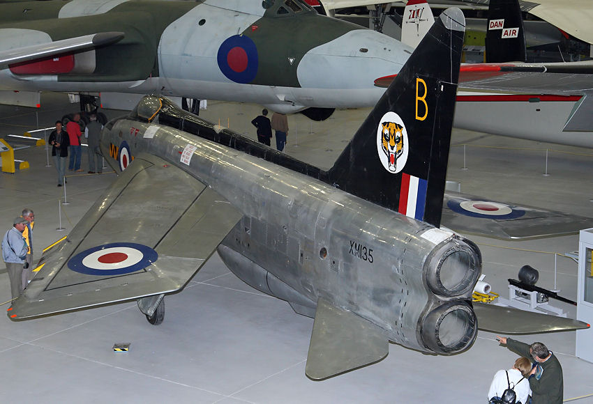 English Electric Lightning:  Allwetter-Abfangjagdflugzeug von 1954