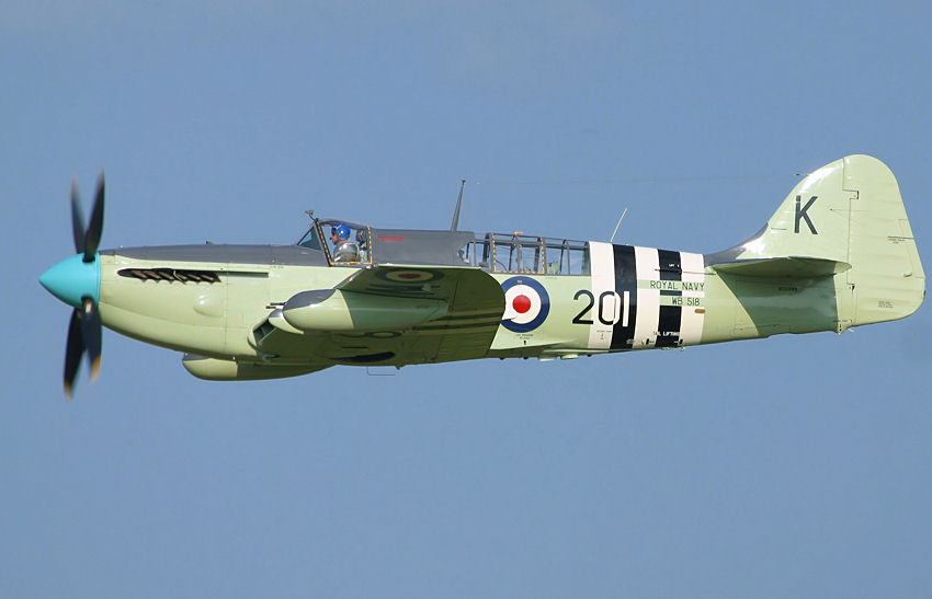 Fairey Firefly: britisches trägergestütztes Jagdflugzeug des Zweiten Weltkriegs