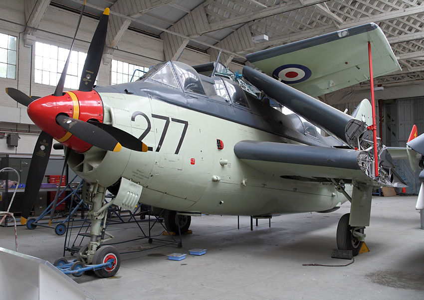 Farrey Gannet AS MK.4: U-Bootjagdflugzeug von 1949
