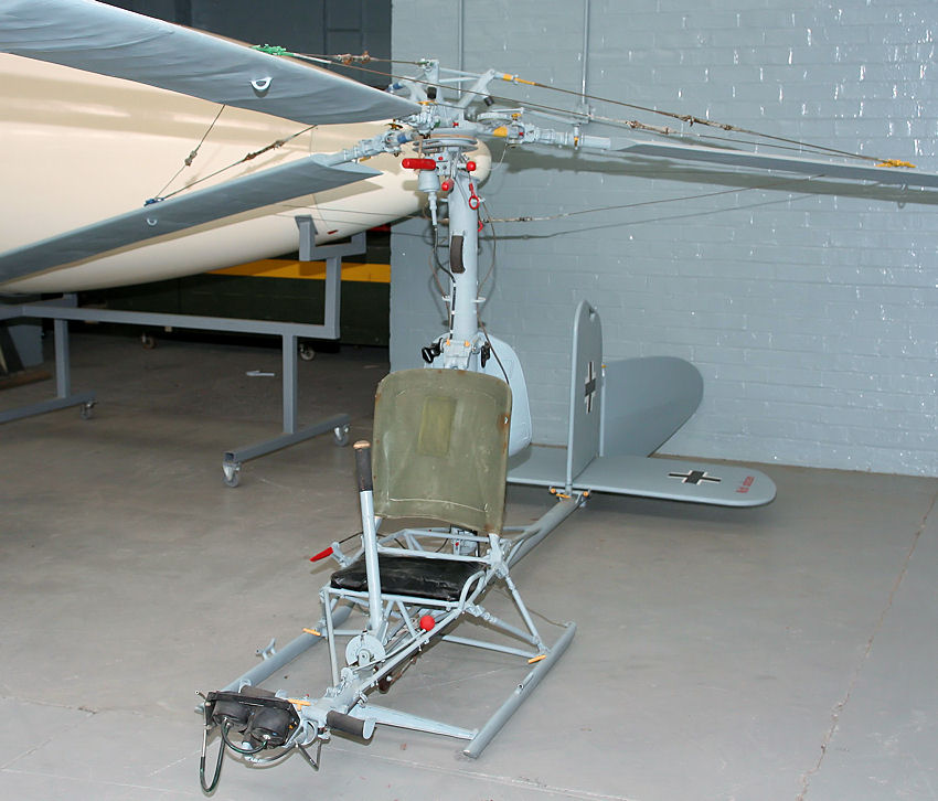 Focke-Achgelis Fa 330 "Bachstelze": Tragschrauber zur Observasion auf U-Booten