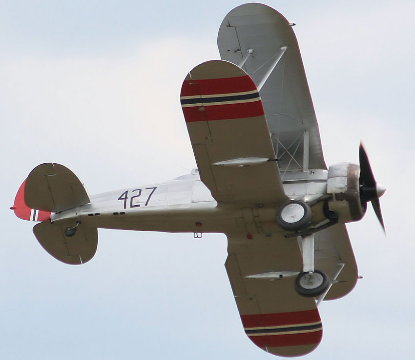 Gloster Gladiator: Das Flugzeug war das letzte Doppeldecker-Jagdflugzeug der Royal Air Force (RAF)