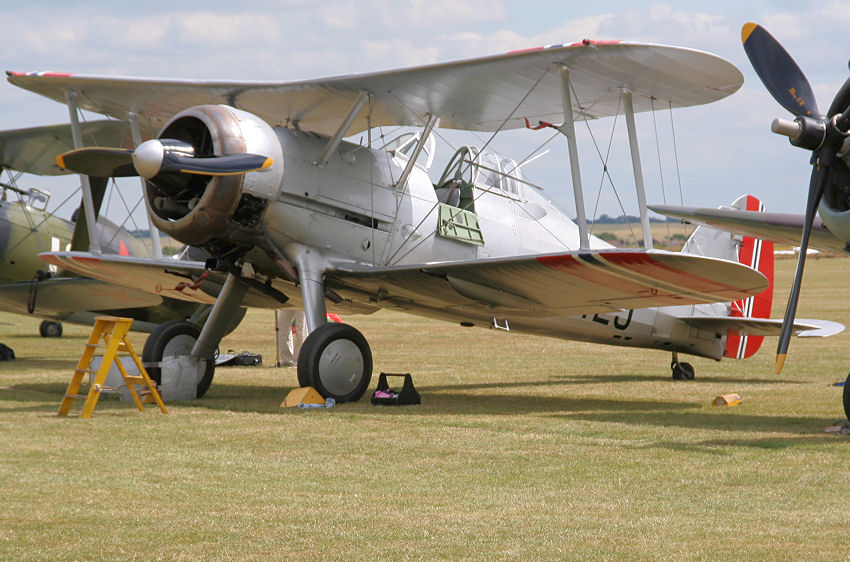 Gloster Gladiator: Der letzte Doppeldecker der Royal Air Force (RAF)