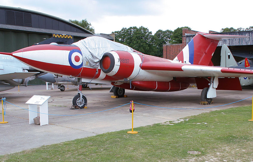 Gloster Javelin FAW9: Allwetter- und Nachtjagdflugzeug von 1956 bis 1968 (GB)