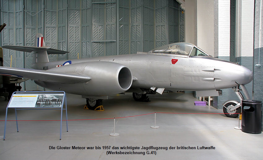 Gloster Meteor F.8: Der erster Strahljäger der RAF, der auf aliierter Seite in die Kämpfe eingriff