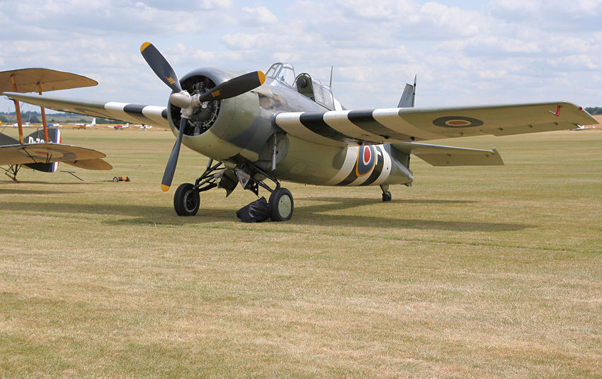 Grumman Wildcat Vorfeld