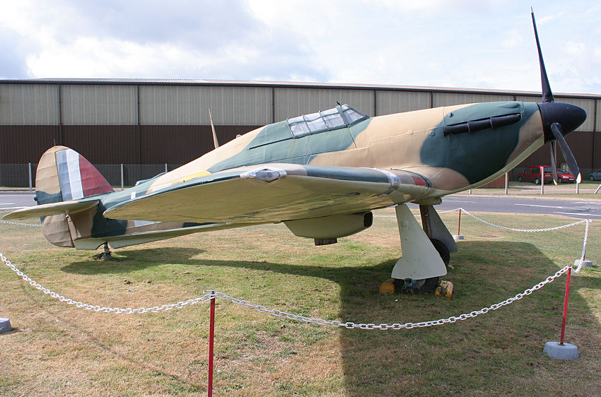 Hawker Hurricane Mk.I: Die Hurricane Mk.I war der erste moderne Jagdeindecker der ROYAL AIR FORCE