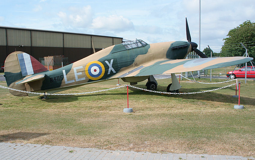 Hawker Hurricane Mk.I: Die Hurricane Mk.I war der erste moderne Jagdeindecker der ROYAL AIR FORCE