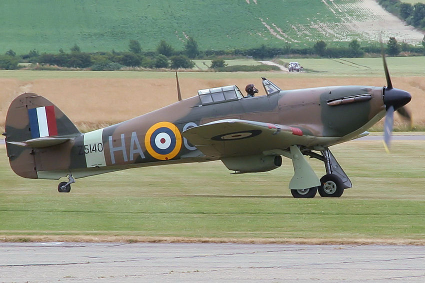 Hawker Hurricane: Das Flugzeug war der erste moderne Jagdeindecker der ROYAL AIR FORCE