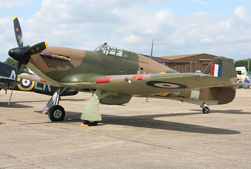Hawker Hurricane: Das Flugzeug war der erste moderne Jagdeindecker der ROYAL AIR FORCE