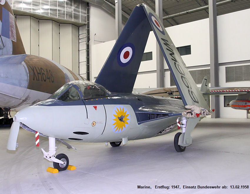 Hawker Sea Hawk: Britischer Seeaufklärer von 1947