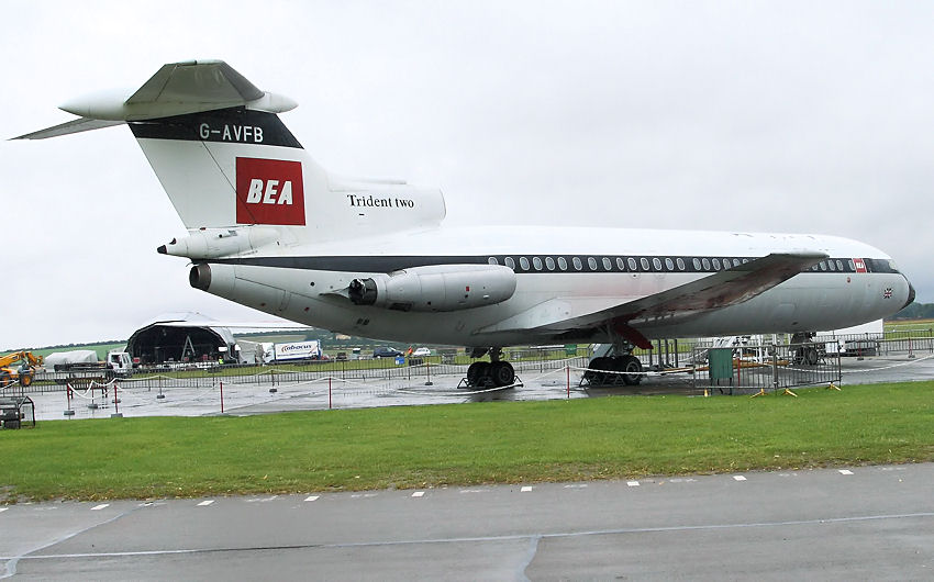 Hawker Siddley Trident 2E: Die Maschinen waren mit  965 km/h die schnellsten Linienflugzeuge aller Zeiten