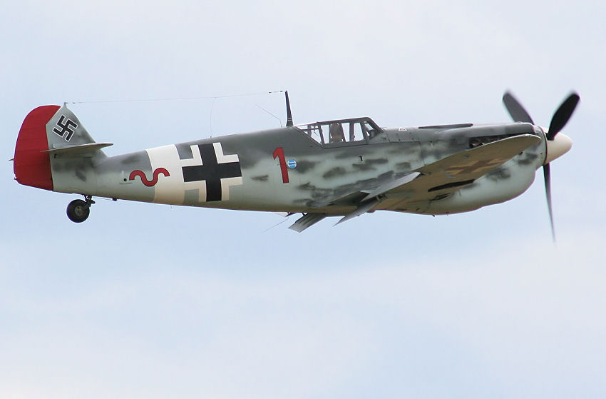 Messerschmitt Bf 109 - Flugansicht