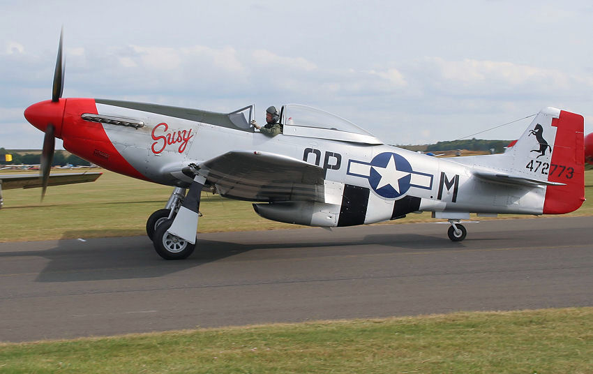 P-51 D Mustang: US-amerikanisches Jagdflugzeug des Zweiten Weltkriegs mit 1.700 PS