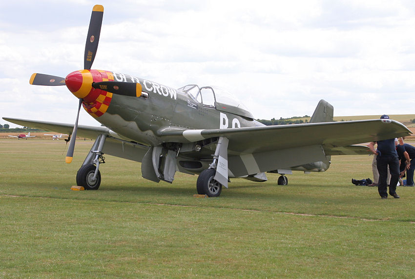 North American P-51 Mustang:  „Old Crow“ der „Scandinavian Historic Flight“