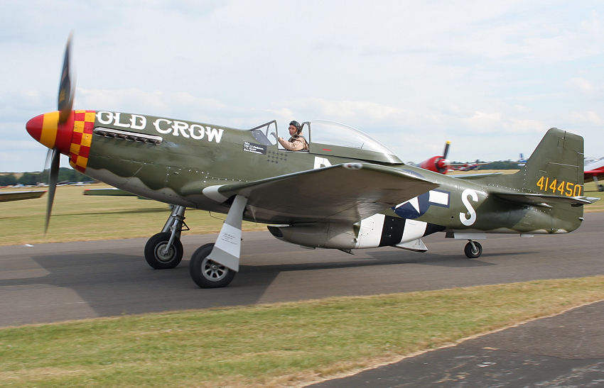 North American P-51 Mustang:  „Old Crow“ der „Scandinavian Historic Flight“
