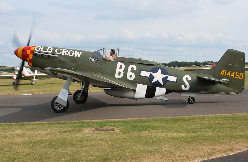 North American P-51 Mustang:  „Old Crow“ der „Scandinavian Historic Flight“