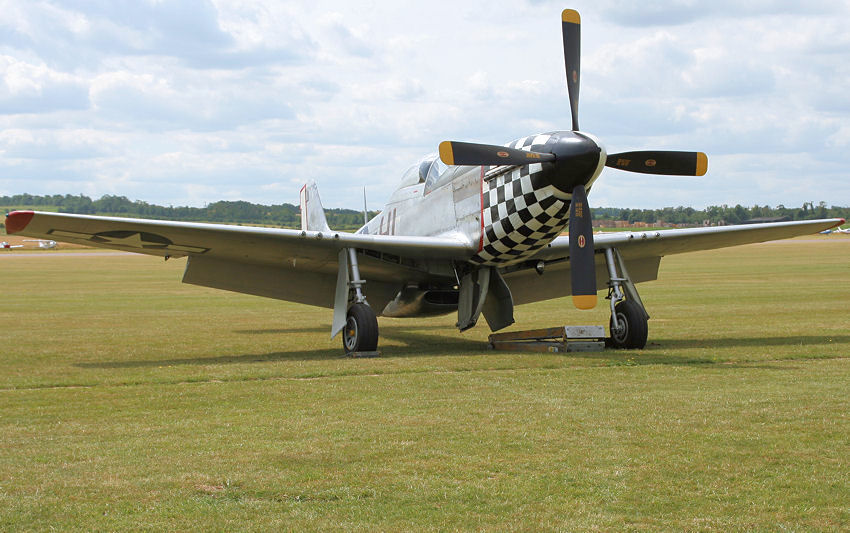 P-51 D Mustang, North American: Das Jagdflugzeug war schnell, wendig und einfach zu fliegen