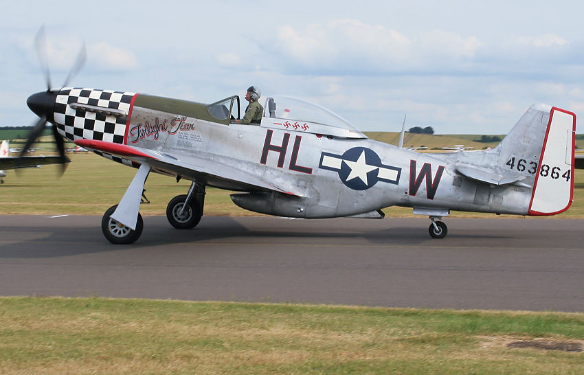 P-51 D Mustang: Das Jagdflugzeug war schnell, wendig und einfach zu fliegen