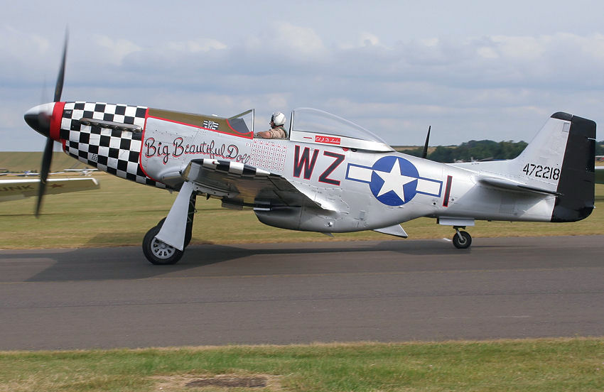 P-51 D Mustang: Das Jagdflugzeug war schnell, wendig und einfach zu fliegen