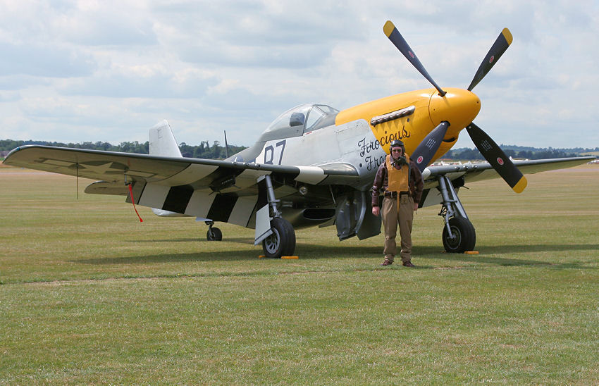 North American P-51D Mustang: Das Jagdflugzeug wurde nach nur 117 Tage Entwicklungszeit gebaut