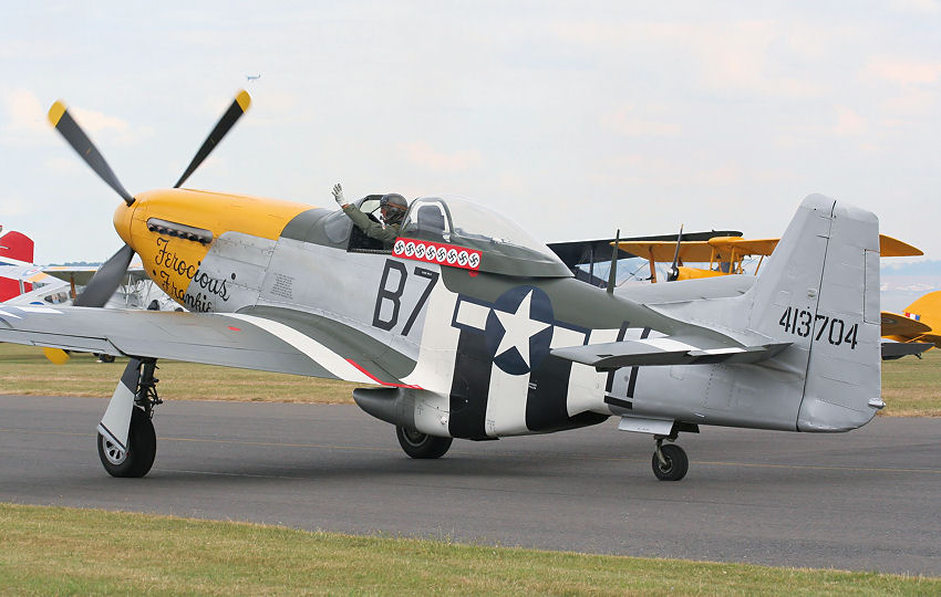 North American P-51D Mustang: Das Jagdflugzeug wurde nach nur 117 Tage Entwicklungszeit gebaut
